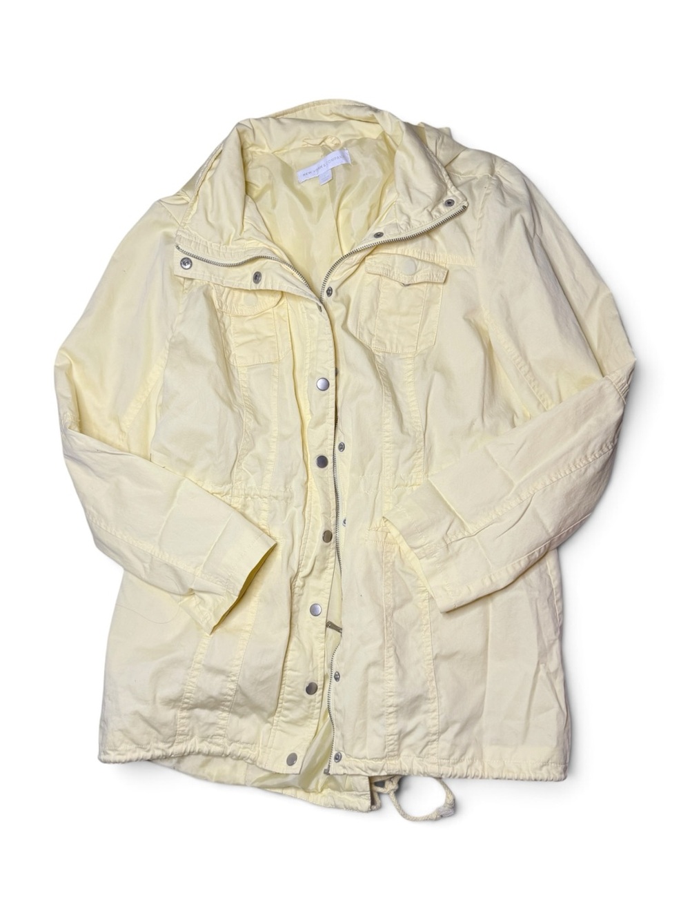 New York and Company Yellow Light Jacket Size Large